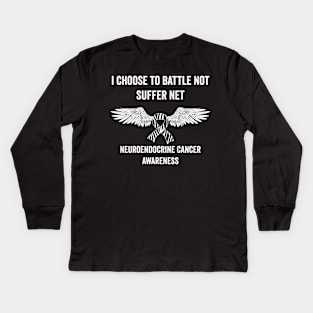 Neuroendocrine tumor awareness month - NET awareness month Kids Long Sleeve T-Shirt